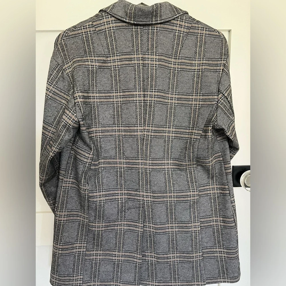 Avec Les Filles plaid blazer - Picture 3 of 7